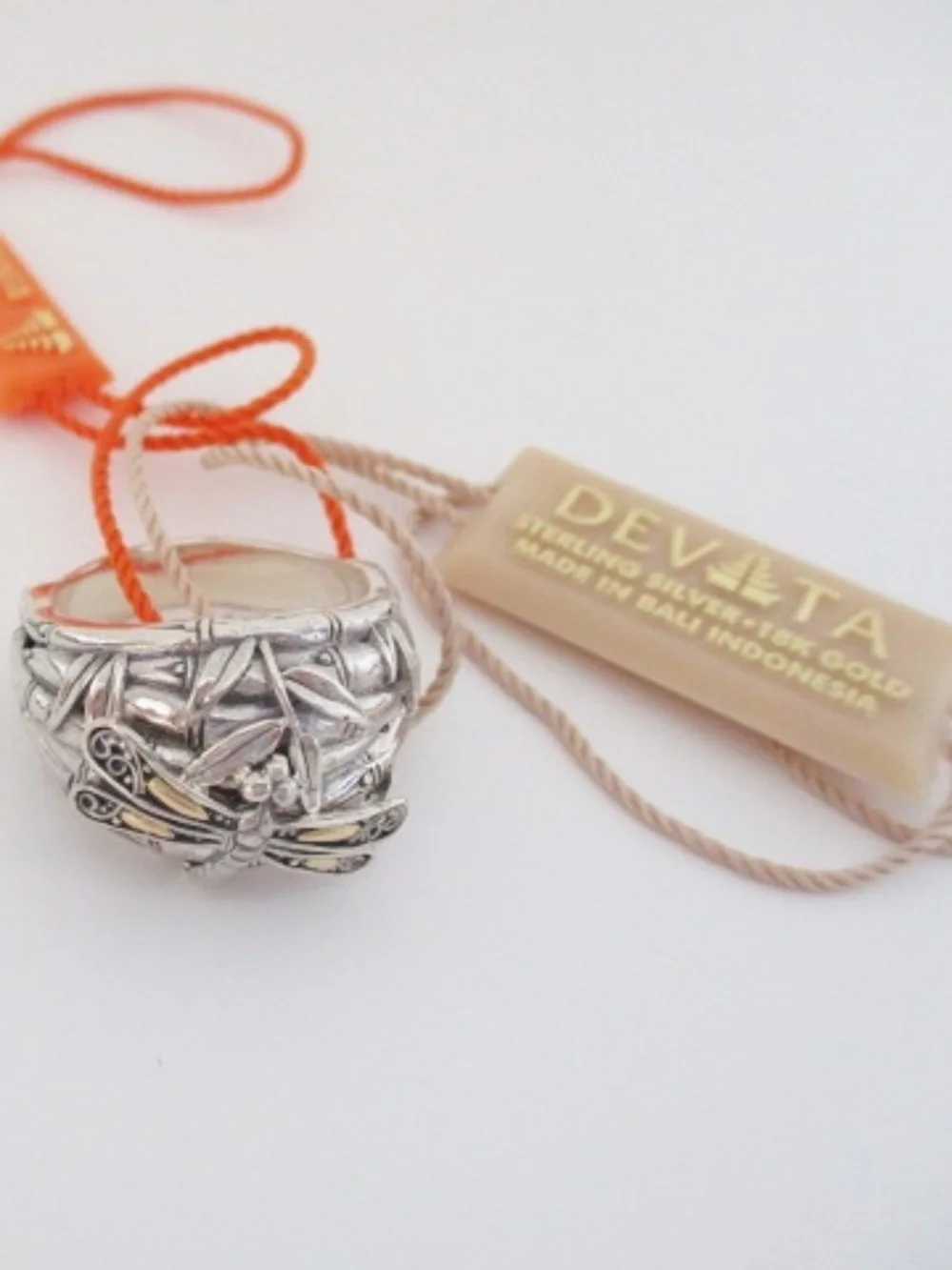 DEVATA - Dragonfly Sterling Silver Ring